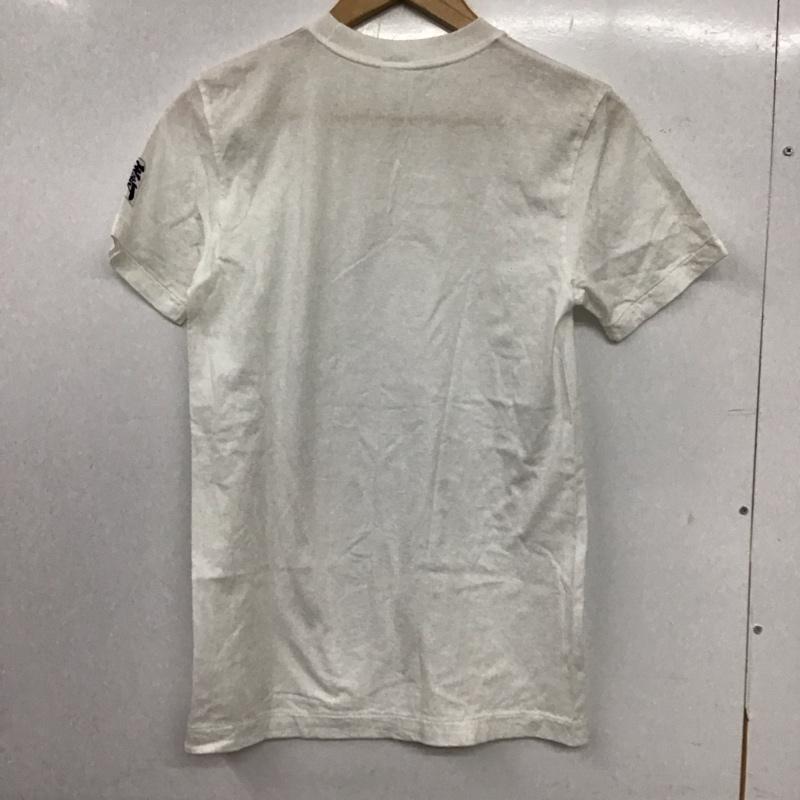 アディダス adidas Tシャツ 半袖 半袖カットソー プリントTシャツ クルーネックカットソー M 無地 白 / ホワイト / white メンズ USED 古着 中古 10157646