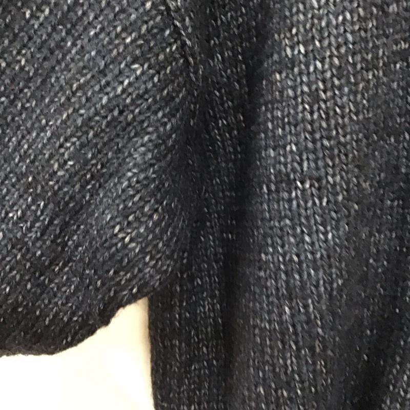ローリーズファーム LOWRYS FARM ニット、セーター 長袖 タートルネック FREE 無地 紺 / ネイビー / navy レディース USED 古着 中古 10157647