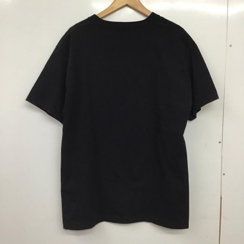 ゴッドセレクショントリプルエックス GOD SELECTION XXX Tシャツ 半袖 半袖カットソー プリントTシャツ クルーネックカットソー L プリント 黒 / ブラック / black メンズ USED 古着 中古 10157648
