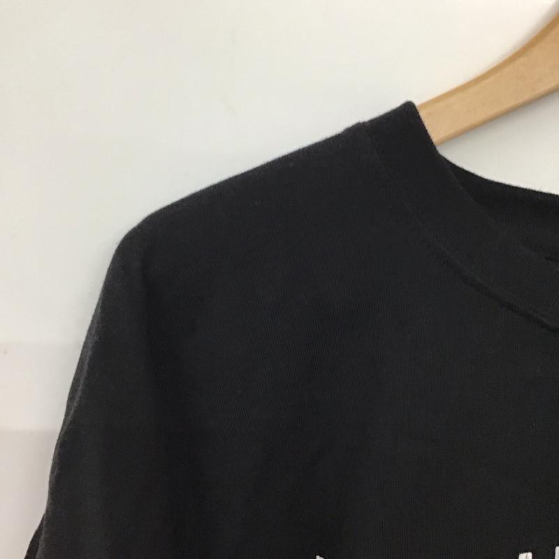 古着 USED Tシャツ 半袖 半袖カットソー プリントTシャツ クルーネックカットソー 4L ロゴ、文字 黒 / ブラック / black メンズ USED 古着 中古 10157649