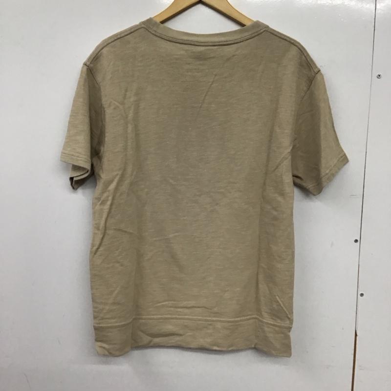 チャムス CHUMS Tシャツ 半袖 半袖カットソー プリントTシャツ クルーネックカットソー M ロゴ、文字 ベージュ / ベージュ / beige メンズ USED 古着 中古 10157650