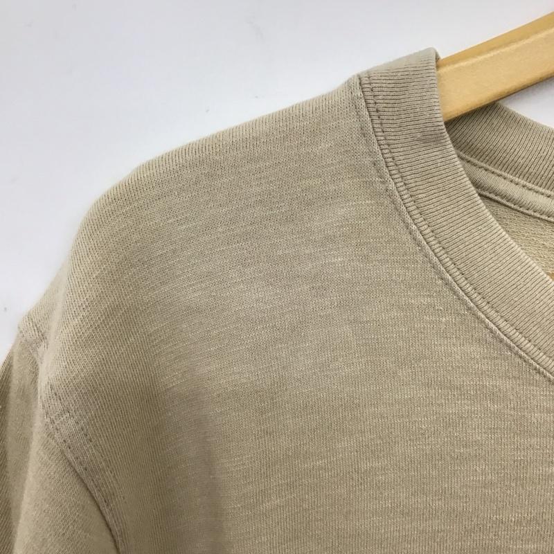 チャムス CHUMS Tシャツ 半袖 半袖カットソー プリントTシャツ クルーネックカットソー M ロゴ、文字 ベージュ / ベージュ / beige メンズ USED 古着 中古 10157650