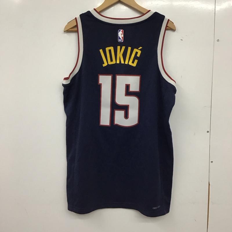 ナイキ NIKE タンクトップ タンクトップ ノースリーブカットソー タンクトップ ユニホーム スポーツウェア M ロゴ、文字 紺 / ネイビー / navy メンズ USED 古着 中古 10157652