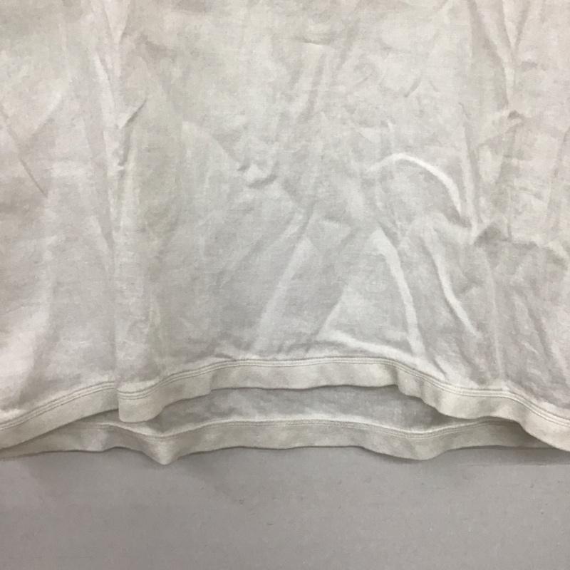 マイヨ maillot Tシャツ 半袖 半袖カットソー プリントTシャツ クルーネックカットソー 2 無地 白 / ホワイト / white メンズ USED 古着 中古 10157653