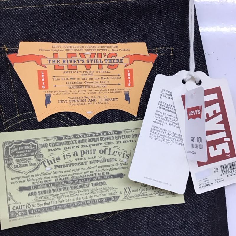 リーバイストラウスアンドコー Levi Strauss & co. パンツ デニム、ジーンズ デニムパンツ ワイドパンツ カジュアルパンツ 36インチ 無地 インディゴ / インディゴ / Indigo メンズ USED 古着 中古 10157655