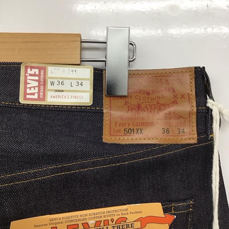 リーバイストラウスアンドコー Levi Strauss & co. パンツ デニム、ジーンズ デニムパンツ ワイドパンツ カジュアルパンツ 36インチ 無地 インディゴ / インディゴ / Indigo メンズ USED 古着 中古 10157655