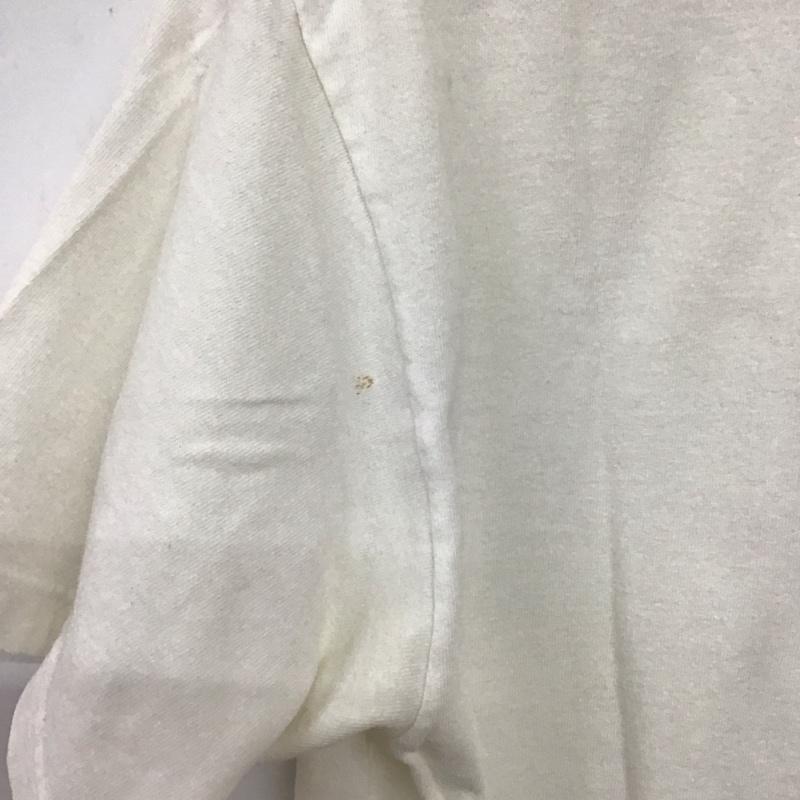 ステューシー STUSSY Tシャツ 半袖 半袖カットソー プリントTシャツ クルーネックカットソー M ロゴ、文字 アイボリー / アイボリー / メンズ USED 古着 中古 10157658