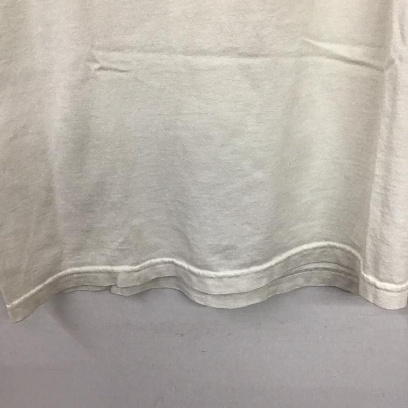 ステューシー STUSSY Tシャツ 半袖 半袖カットソー プリントTシャツ クルーネックカットソー M ロゴ、文字 アイボリー / アイボリー / メンズ USED 古着 中古 10157658