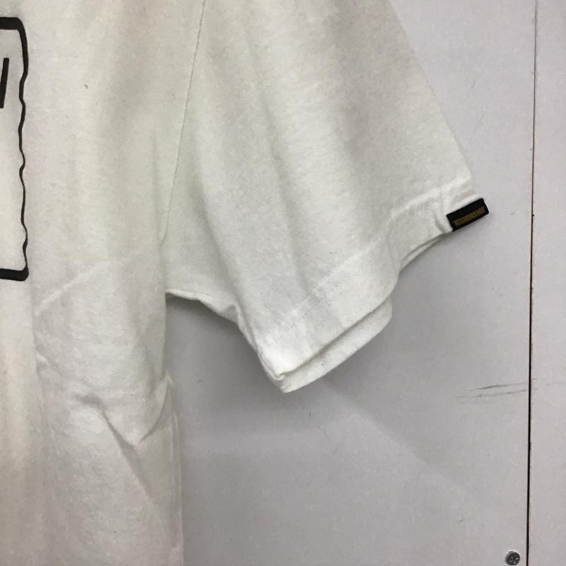 ネイバーフッド NEIGHBORHOOD Tシャツ 半袖 半袖カットソー プリントTシャツ クルーネックカットソー M ロゴ、文字 白 / ホワイト / white メンズ USED 古着 中古 10157660