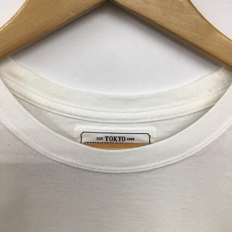 ネイバーフッド NEIGHBORHOOD Tシャツ 半袖 半袖カットソー プリントTシャツ クルーネックカットソー M ロゴ、文字 白 / ホワイト / white メンズ USED 古着 中古 10157660
