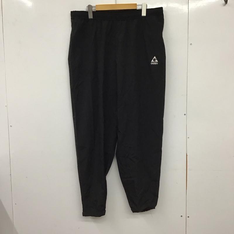 ジェリー GERRY パンツ ワークパンツ、ペインターパンツ ナイロンパンツ ワイドパンツ カジュアルパンツ 4L 無地 黒 / ブラック / black メンズ USED 古着 中古 10157667