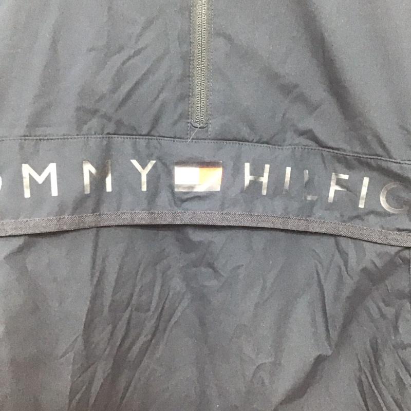 トミーヒルフィガー TOMMY HILFIGER ジャケット、上着 ジャンパー、ブルゾン ジップアップジャケット ナイロンジャケット アウター S ロゴ、文字 紺 / ネイビー / navy メンズ USED 古着 中古 10157670