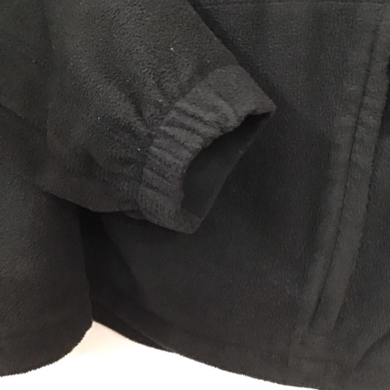 コロンビア Columbia ジャケット、上着 ジャンパー、ブルゾン ジップアップ フリースジャケット XL ロゴ、文字 黒 / ブラック / black メンズ USED 古着 中古 10157671