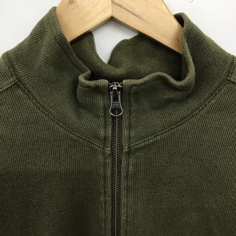 カーハート Carhartt カットソー 長袖 長袖カットソー スタンドネック L 無地 カーキ / カーキ / khaki メンズ USED 古着 中古 10157673