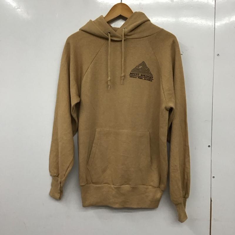 古着 USED パーカー 長袖 長袖パーカー プルオーバーパーカー スウェット M ロゴ、文字 ベージュ / ベージュ / beige メンズ USED 古着 中古 10157674