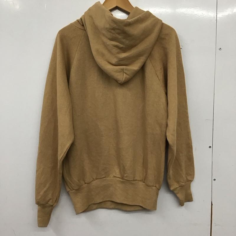 古着 USED パーカー 長袖 長袖パーカー プルオーバーパーカー スウェット M ロゴ、文字 ベージュ / ベージュ / beige メンズ USED 古着 中古 10157674