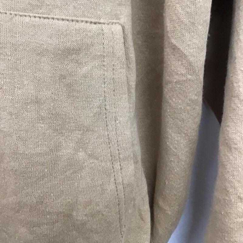 古着 USED パーカー 長袖 長袖パーカー プルオーバーパーカー スウェット M ロゴ、文字 ベージュ / ベージュ / beige メンズ USED 古着 中古 10157674