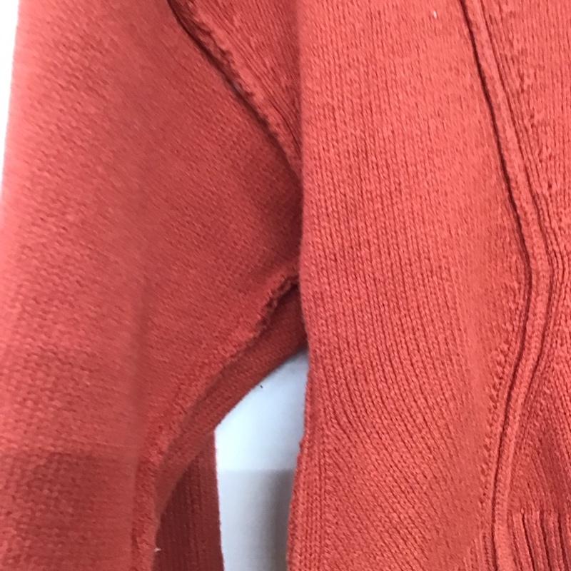 マウジー MOUSSY カーディガン 長袖 FREE 無地 茶 / ブラウン / brown レディース USED 古着 中古 10157675
