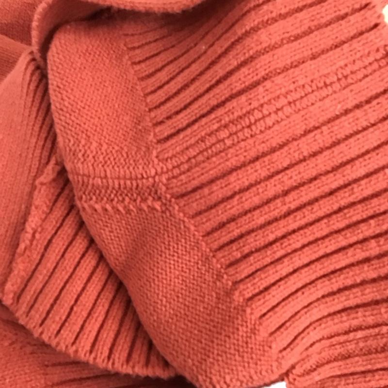 マウジー MOUSSY カーディガン 長袖 FREE 無地 茶 / ブラウン / brown レディース USED 古着 中古 10157675