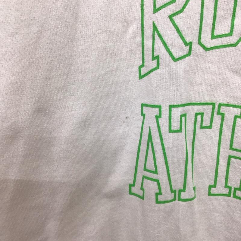 ラッセルアスレティック Russell Athletic トレーナー 長袖 スウェット M 無地 オフホワイト / オフホワイト / レディース USED 古着 中古 10157677