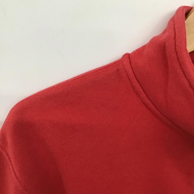 ジャンスポーツ JANSPORT トレーナー 長袖 長袖トレーナー スウェット スタンドネック プルオーバー S ロゴ、文字 赤 / レッド / red メンズ USED 古着 中古 10157678