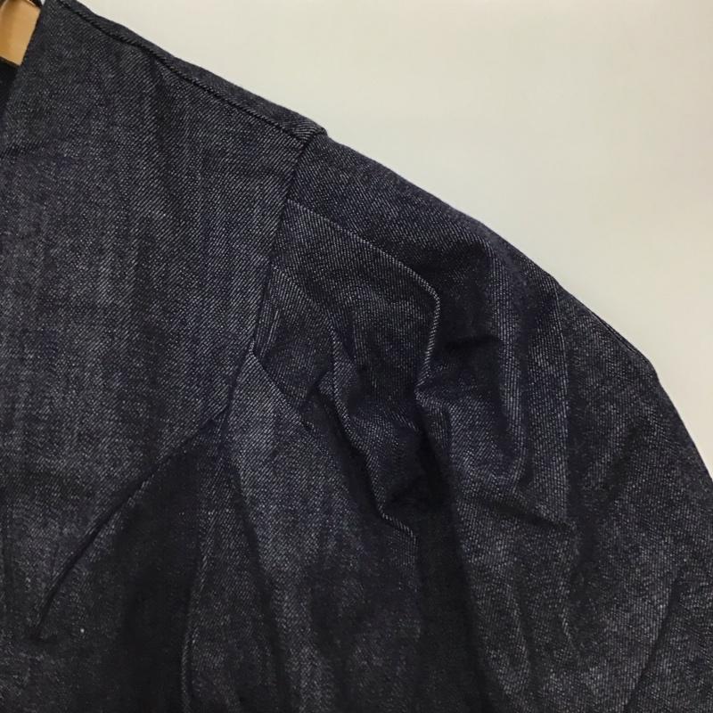 ザラ ZARA カットソー 半袖 タグ付 L 無地 インディゴ / インディゴ / Indigo レディース USED 古着 中古 10157680