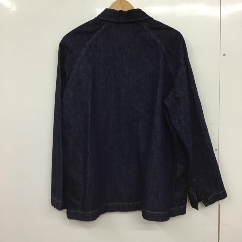 ザラ ZARA ジャケット、上着 ジャケット、ブレザー 5216/079/407 トグルボタンデニムジャケット タグ付 S 無地 インディゴ / インディゴ / Indigo レディース USED 古着 中古 10157682