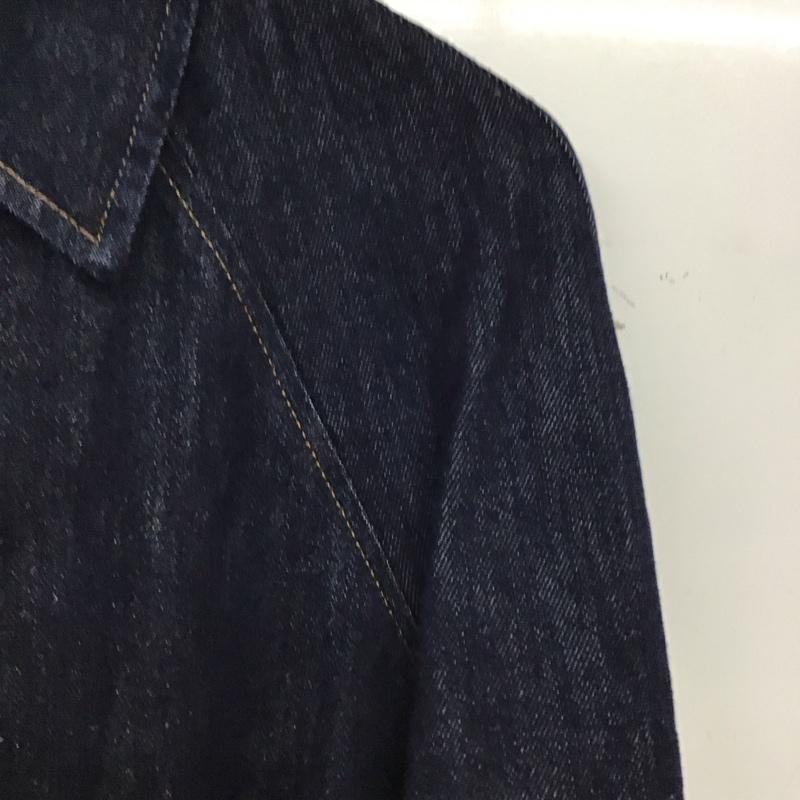 ザラ ZARA ジャケット、上着 ジャケット、ブレザー 5216/079/407 トグルボタンデニムジャケット タグ付 S 無地 インディゴ / インディゴ / Indigo レディース USED 古着 中古 10157682