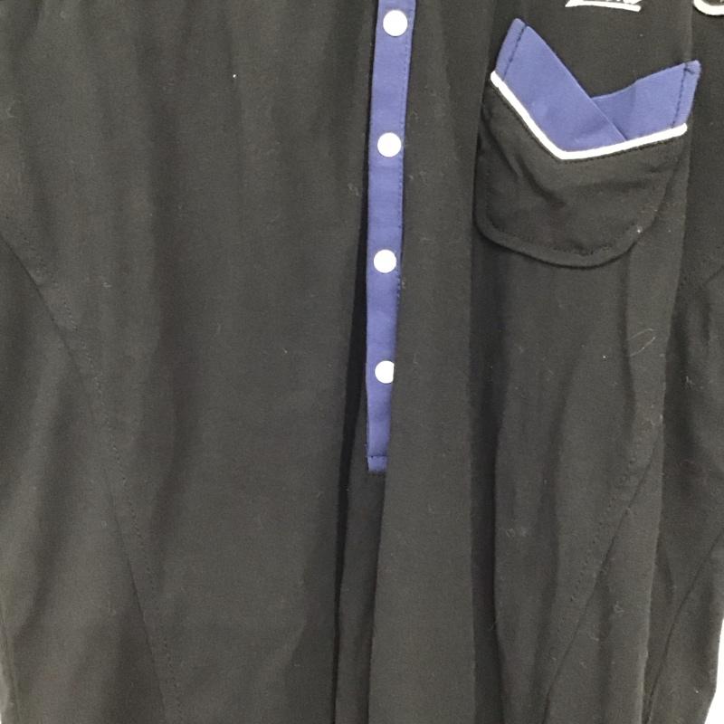 ディーゼル DIESEL ポロシャツ 半袖 S 無地 黒 / ブラック / black レディース USED 古着 中古 10157684