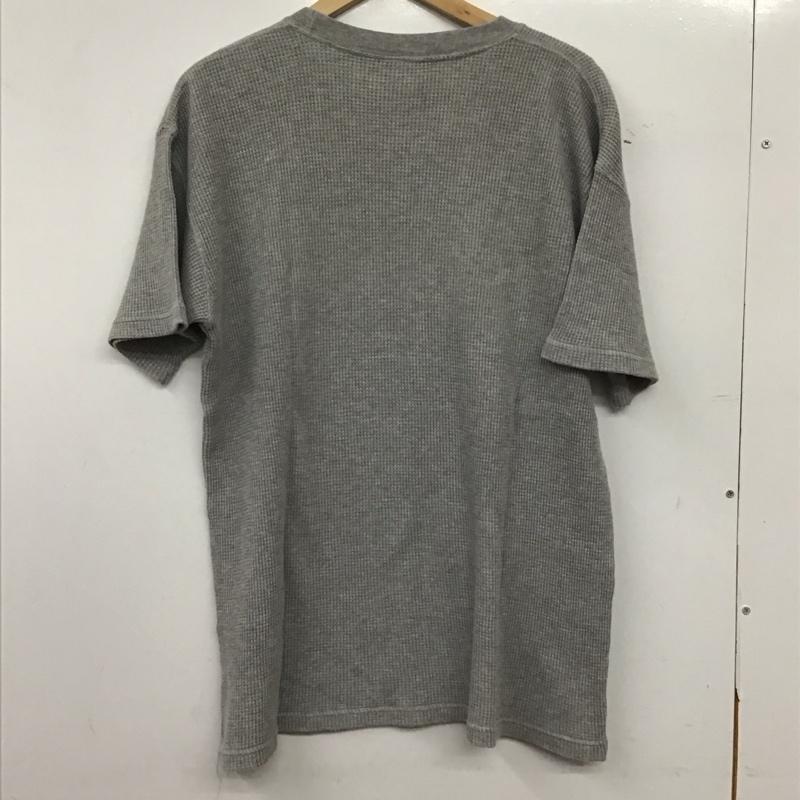 インディアン INDIAN Tシャツ 半袖 半袖カットソー プリントTシャツ クルーネックカットソー L プリント 灰 / グレー / gray メンズ USED 古着 中古 10157685