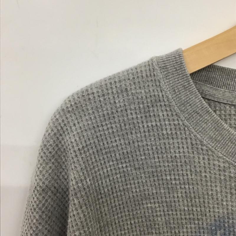 インディアン INDIAN Tシャツ 半袖 半袖カットソー プリントTシャツ クルーネックカットソー L プリント 灰 / グレー / gray メンズ USED 古着 中古 10157685