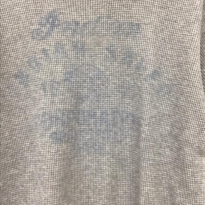 インディアン INDIAN Tシャツ 半袖 半袖カットソー プリントTシャツ クルーネックカットソー L プリント 灰 / グレー / gray メンズ USED 古着 中古 10157685