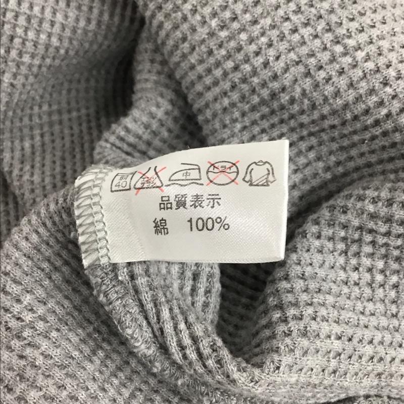 インディアン INDIAN Tシャツ 半袖 半袖カットソー プリントTシャツ クルーネックカットソー L プリント 灰 / グレー / gray メンズ USED 古着 中古 10157685