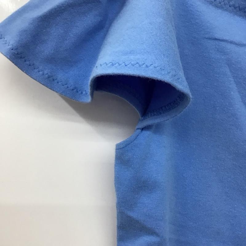 バーバリーブルーレーベル BURBERRY BLUE LABEL カットソー 半袖 38 無地 青 / ブルー / blue レディース USED 古着 中古 10157686