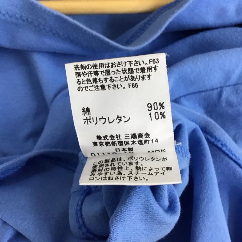 バーバリーブルーレーベル BURBERRY BLUE LABEL カットソー 半袖 38 無地 青 / ブルー / blue レディース USED 古着 中古 10157686