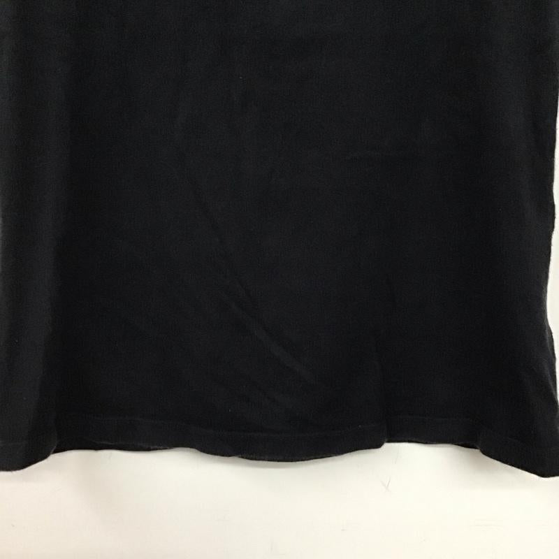 バーバリーブルーレーベル BURBERRY BLUE LABEL カットソー 半袖 38 無地 黒 / ブラック / black レディース USED 古着 中古 10157688