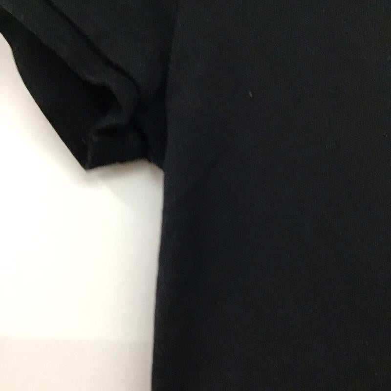 バーバリーブルーレーベル BURBERRY BLUE LABEL ポロシャツ 半袖 38 無地 黒 / ブラック / black レディース USED 古着 中古 10157691