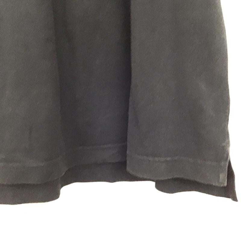 バーバリーブルーレーベル BURBERRY BLUE LABEL ポロシャツ 半袖 38 無地 黒 / ブラック / black レディース USED 古着 中古 10157691