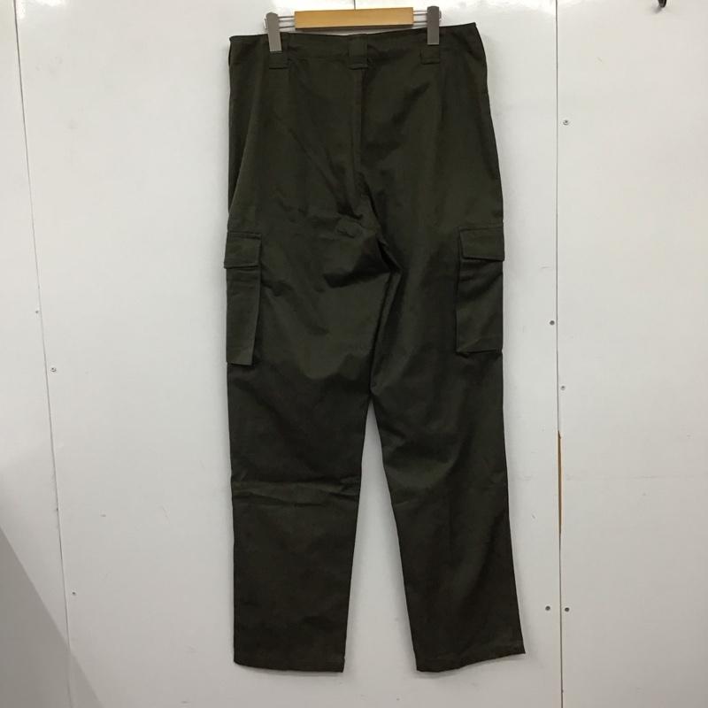 ミリタリー ミリタリー パンツ ワークパンツ、ペインターパンツ ワークパンツ ワイドパンツ カジュアルパンツ 無地 カーキ / カーキ / khaki メンズ USED 古着 中古 10157692