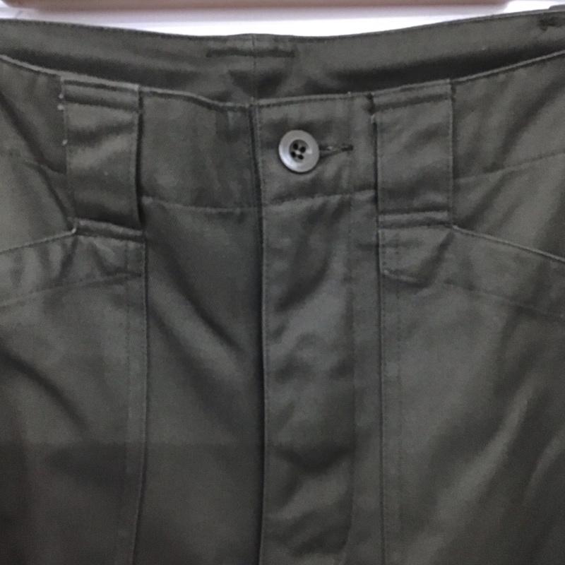 ミリタリー ミリタリー パンツ ワークパンツ、ペインターパンツ ワークパンツ ワイドパンツ カジュアルパンツ 無地 カーキ / カーキ / khaki メンズ USED 古着 中古 10157692
