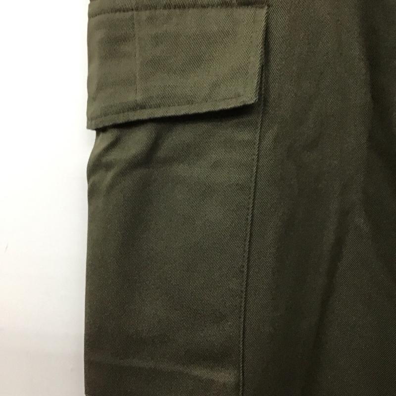 ミリタリー ミリタリー パンツ ワークパンツ、ペインターパンツ ワークパンツ ワイドパンツ カジュアルパンツ 無地 カーキ / カーキ / khaki メンズ USED 古着 中古 10157692