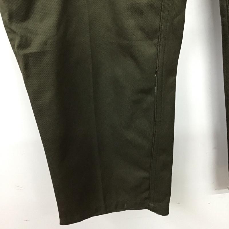 ミリタリー ミリタリー パンツ ワークパンツ、ペインターパンツ ワークパンツ ワイドパンツ カジュアルパンツ 無地 カーキ / カーキ / khaki メンズ USED 古着 中古 10157692