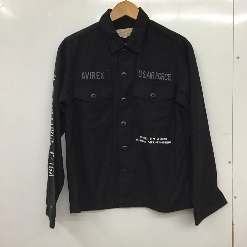 アヴィレックス AVIREX ジャケット、上着 ジャケット、ブレザー ミリタリージャケット FREE 無地 黒 / ブラック / black レディース USED 古着 中古 10157695