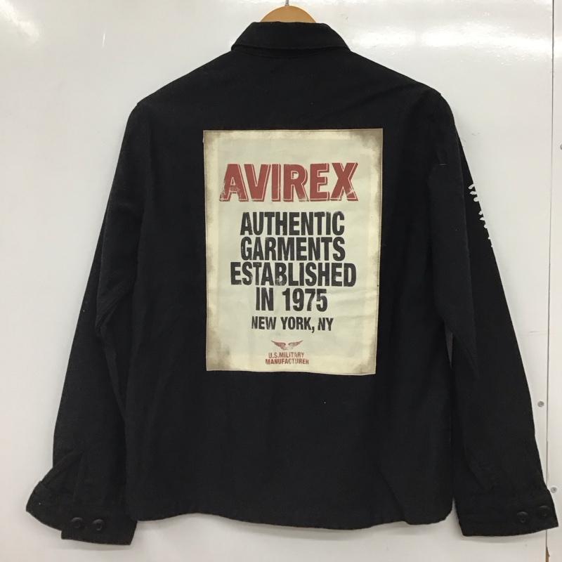 アヴィレックス AVIREX ジャケット、上着 ジャケット、ブレザー ミリタリージャケット FREE 無地 黒 / ブラック / black レディース USED 古着 中古 10157695