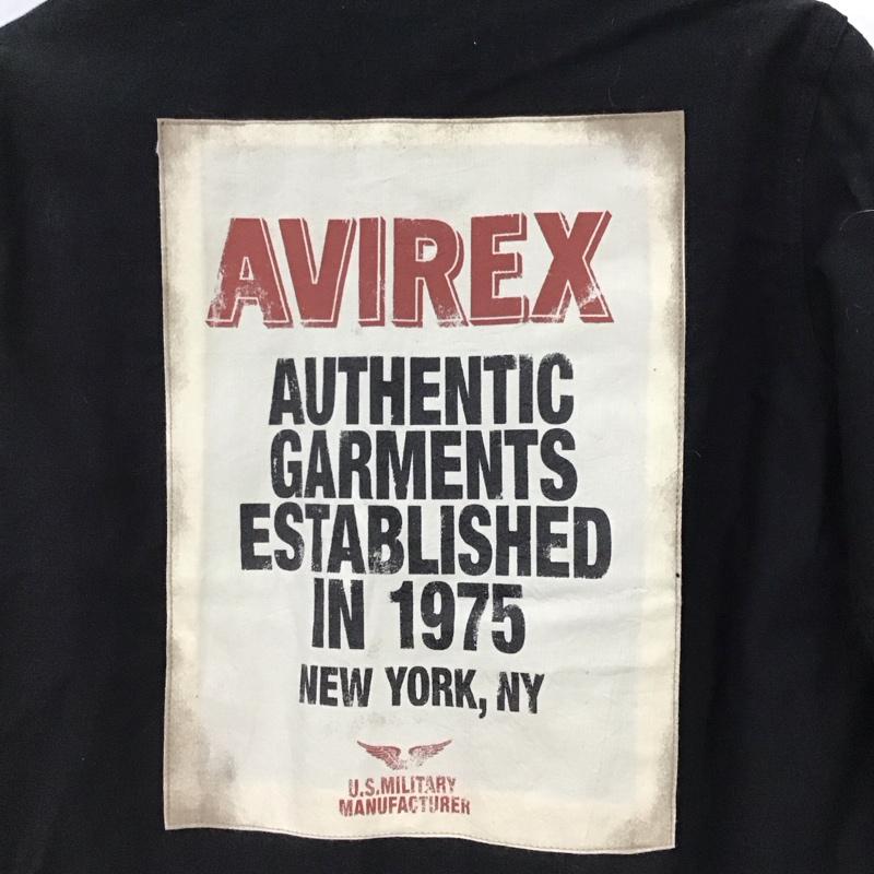 アヴィレックス AVIREX ジャケット、上着 ジャケット、ブレザー ミリタリージャケット FREE 無地 黒 / ブラック / black レディース USED 古着 中古 10157695