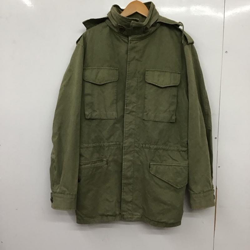 バナナリパブリック BANANA REPUBLIC ジャケット、上着 ジャンパー、ブルゾン ミリタリージャケット フロントボタン アウター L 無地 カーキ / カーキ / khaki メンズ USED 古着 中古 10157698