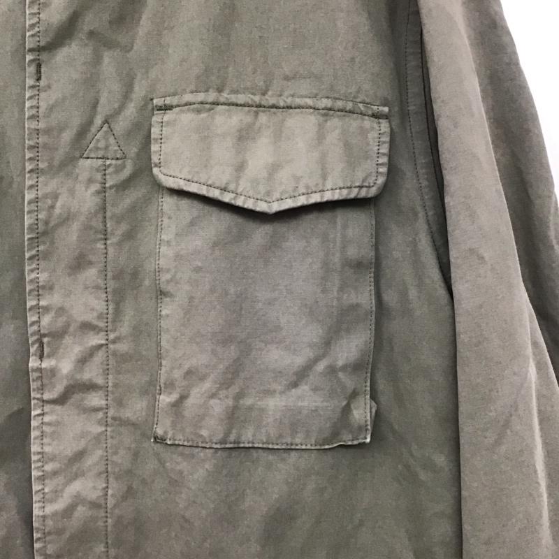 バナナリパブリック BANANA REPUBLIC ジャケット、上着 ジャンパー、ブルゾン ミリタリージャケット フロントボタン アウター L 無地 カーキ / カーキ / khaki メンズ USED 古着 中古 10157698