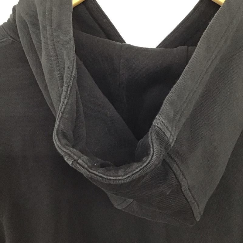 カルヴァン クライン ジーンズ Calvin Klein Jeans パーカー 長袖 長袖パーカー プルオーバーパーカー スウェット XL ロゴ、文字 黒 / ブラック / black メンズ USED 古着 中古 10157701