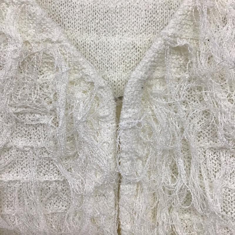 ページボーイ PAGEBOY ベスト ベスト FREE 無地 白 / ホワイト / white レディース USED 古着 中古 10157702