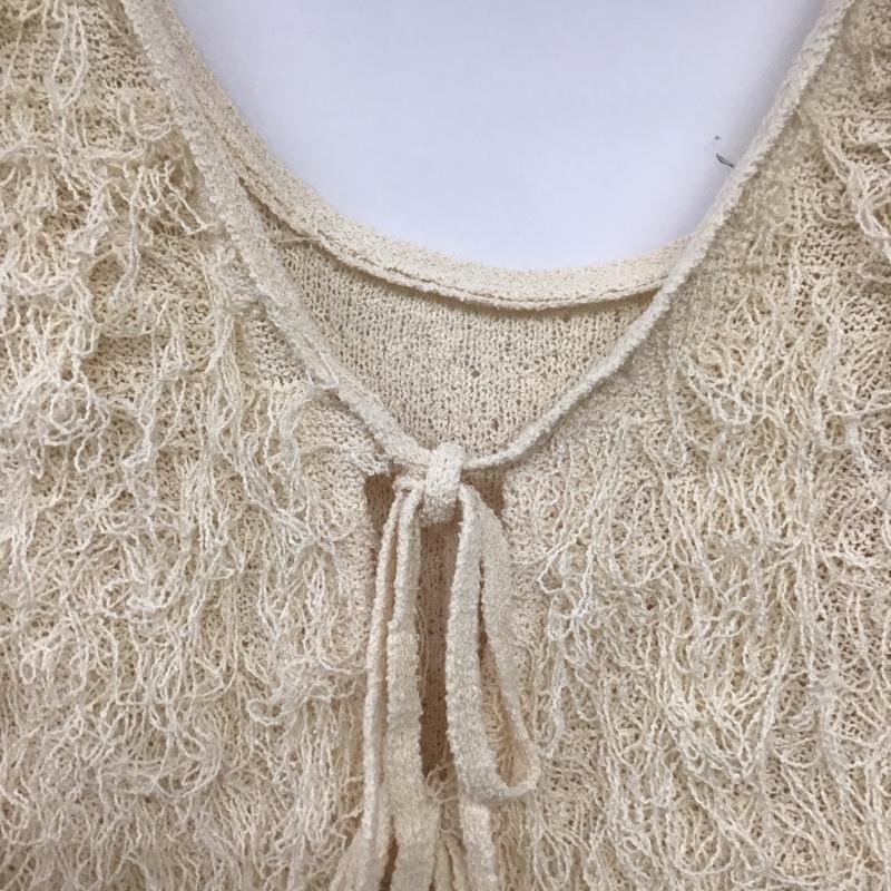 ローリーズファーム LOWRYS FARM ベスト ベスト FREE 無地 アイボリー / アイボリー / レディース USED 古着 中古 10157705